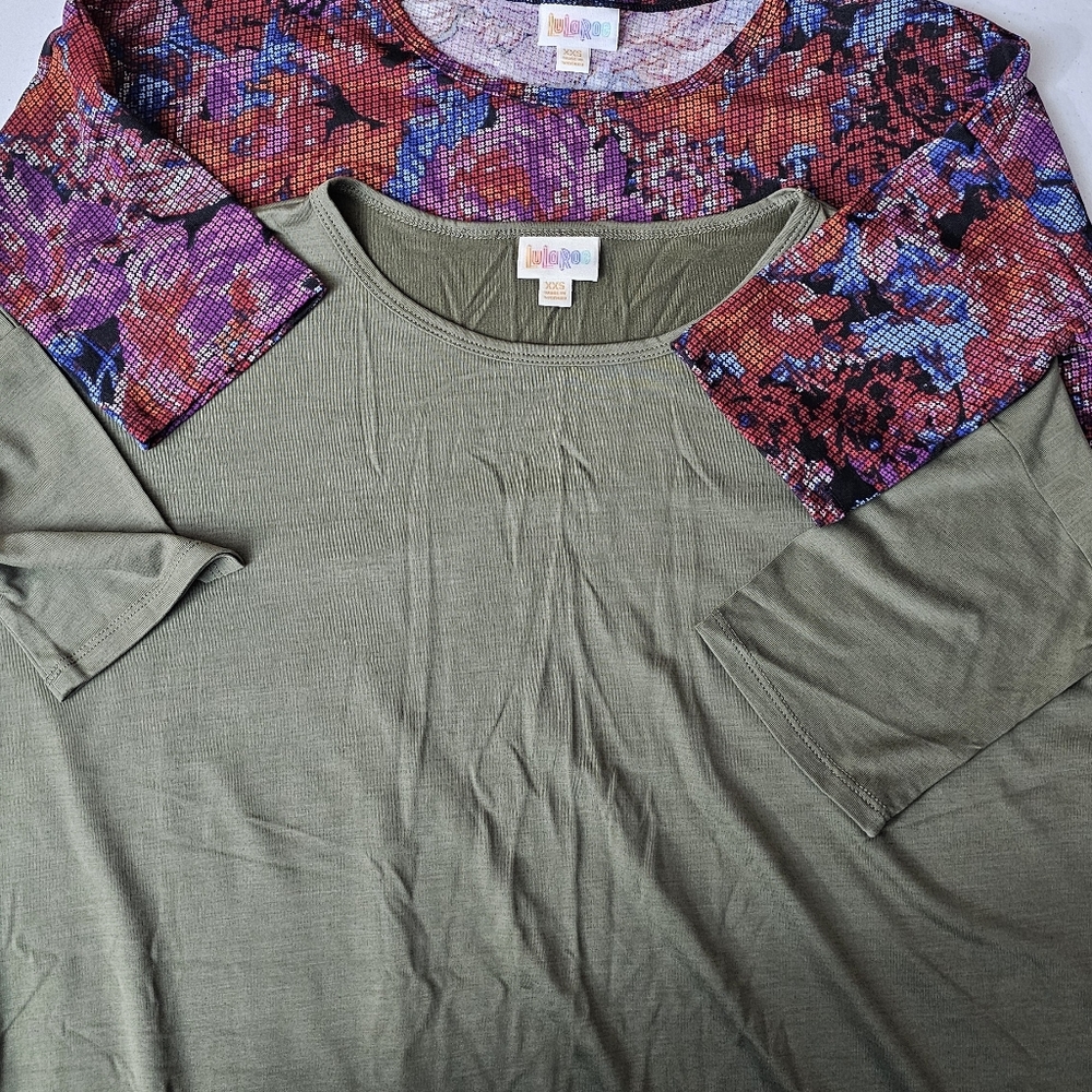 LuLaRoe Scoop With Short Sleeves #MA-B64